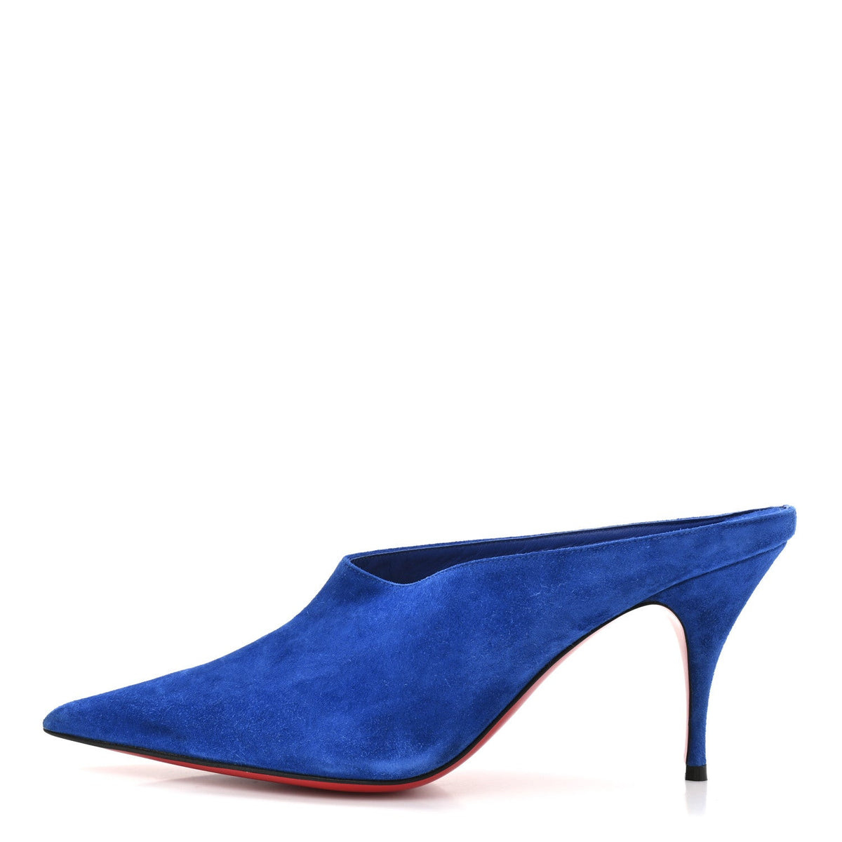 Veau Velours Quart 80 Mules 37 Cyclades