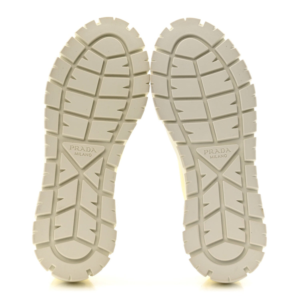 Re-Nylon Gabardine Triangle Logo Double Wheel 50mm Sneakers 38 Narciso