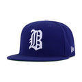 Brooklyn Dodgers Dark Royal Blue 1899 Superbas Green Bottom New Era 59Fifty Fitted