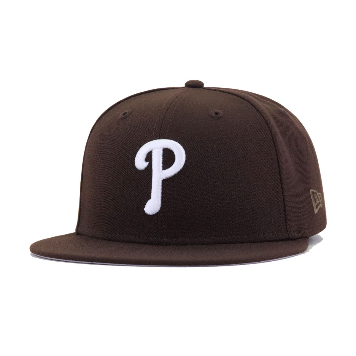 Philadelphia Phillies Burnt Wood POOP 100th Anniversary New Era 59Fifty Fitted
