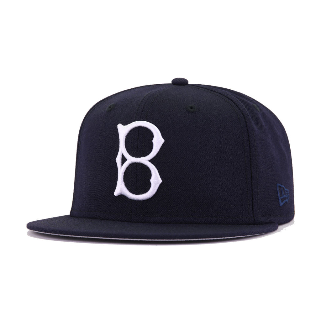 Brooklyn Dodgers Navy New Era 59Fifty Fitted