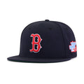 Boston Red Sox Navy 1986 World Series Cooperstown Green Bottom New Era 59Fifty Fitted