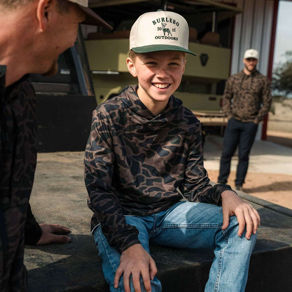 Youth Performance Hoodie - Bendita Camo