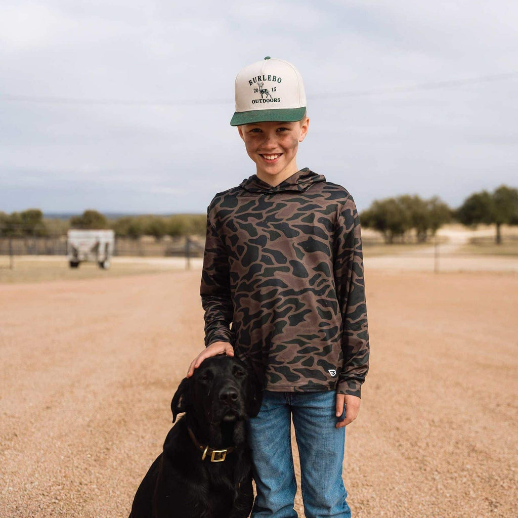 Youth Performance Hoodie - Bendita Camo