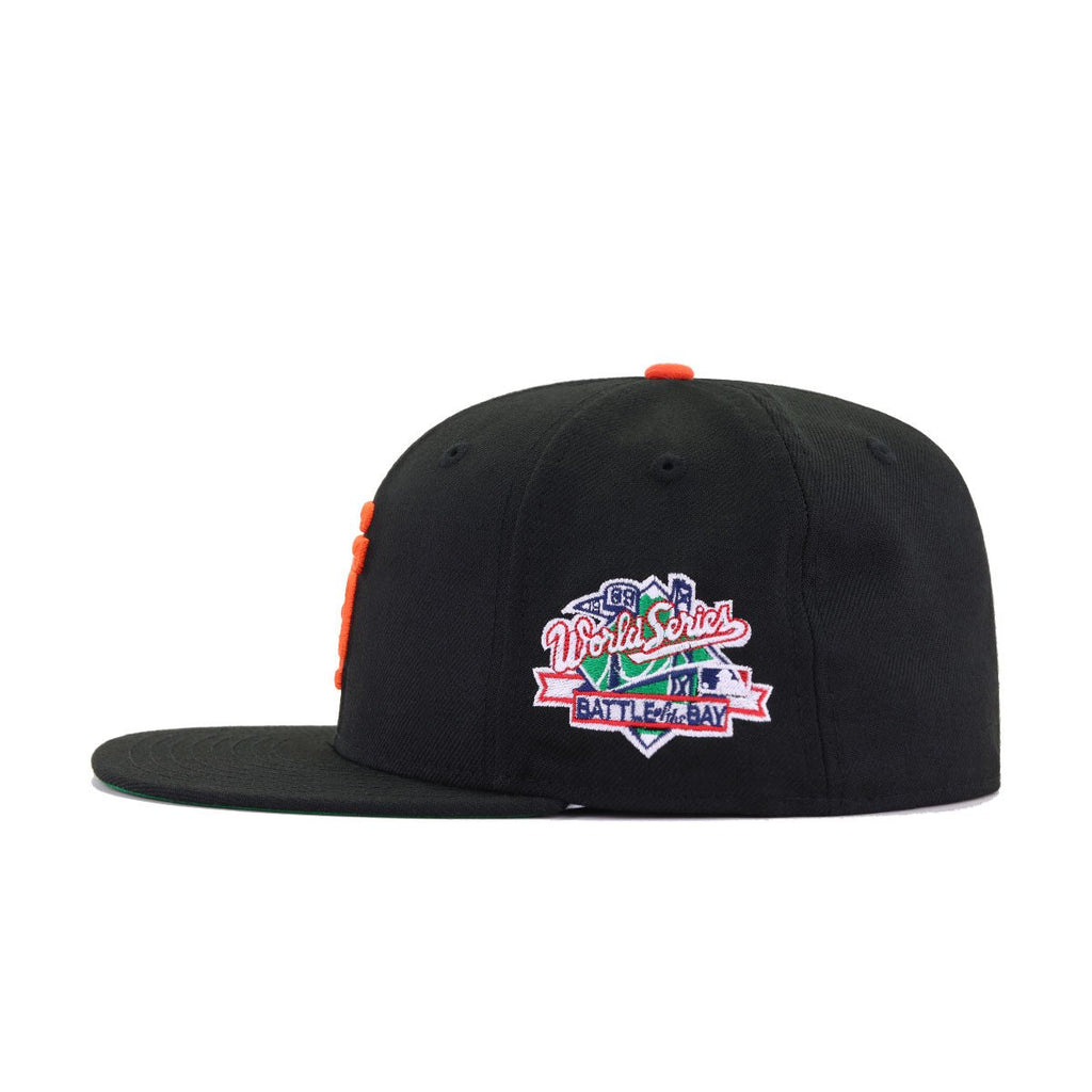 San Francisco Giants Black 1989 World Series Battle of the Bay Cooperstown Green Bottom New Era 59Fifty Fitted