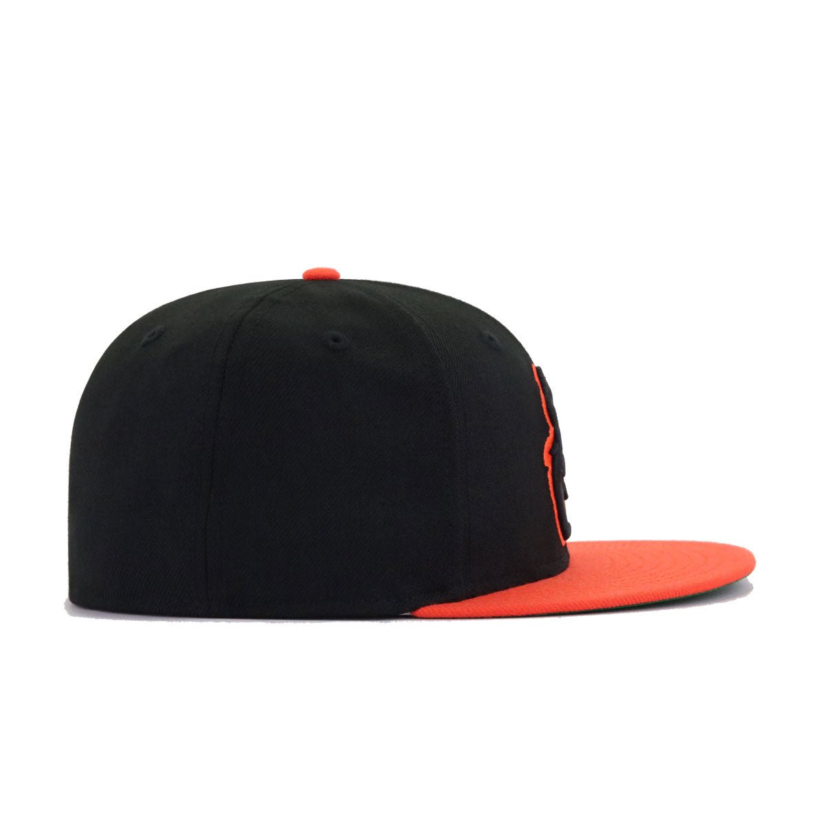 Baltimore Orioles Black Orange 1966 World Series Cooperstown Green Bottom New Era 59Fifty Fitted