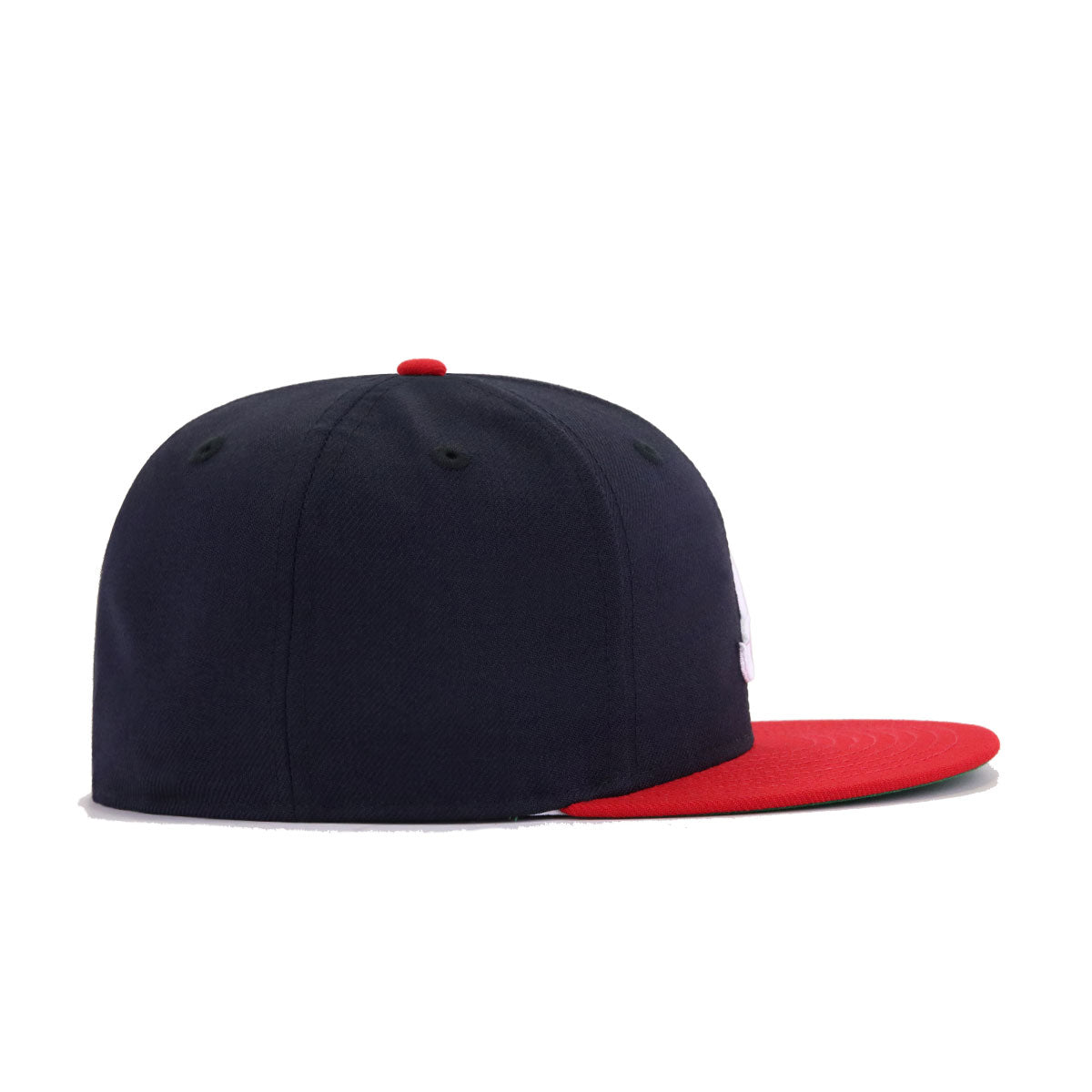 Atlanta Braves Navy Scarlet 1992 World Series Cooperstown Green Bottom New Era 59Fifty Fitted