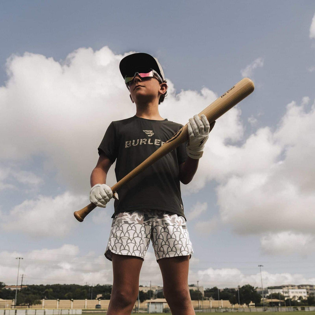 Youth Mesh Training Shorts - Fowl Ball - Classic Deer Camo