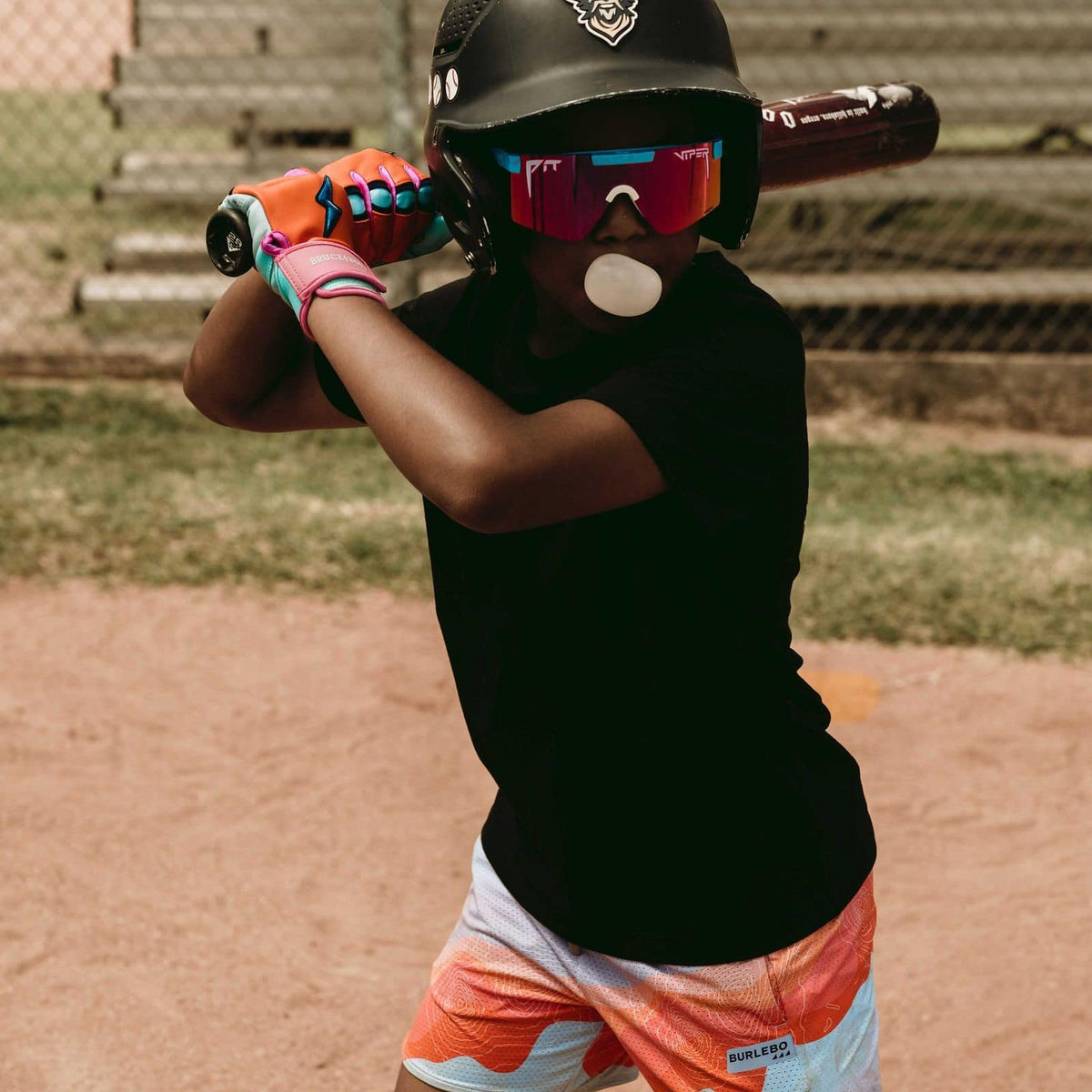Youth Mesh Training Shorts - Sedona Topo