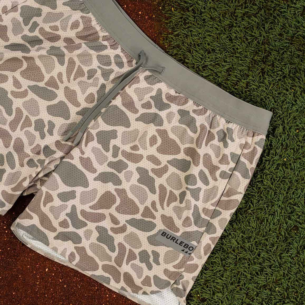 Mesh Training Shorts - Classic Deer Camo