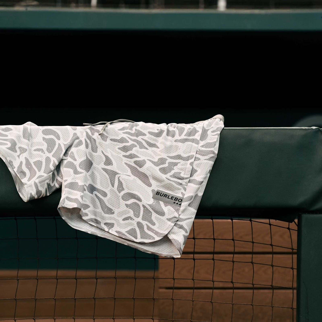 Mesh Training Shorts - White Camo