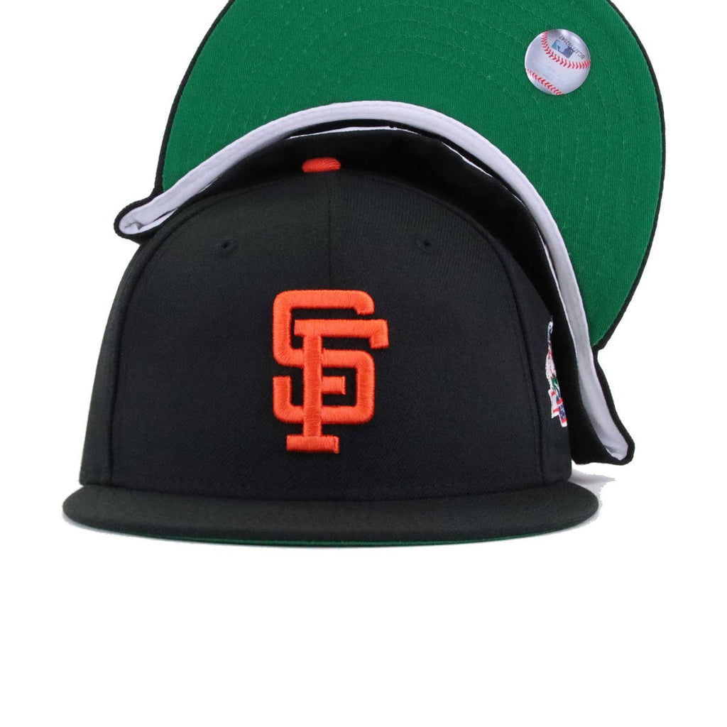 San Francisco Giants Black 1989 World Series Battle of the Bay Cooperstown Green Bottom New Era 59Fifty Fitted