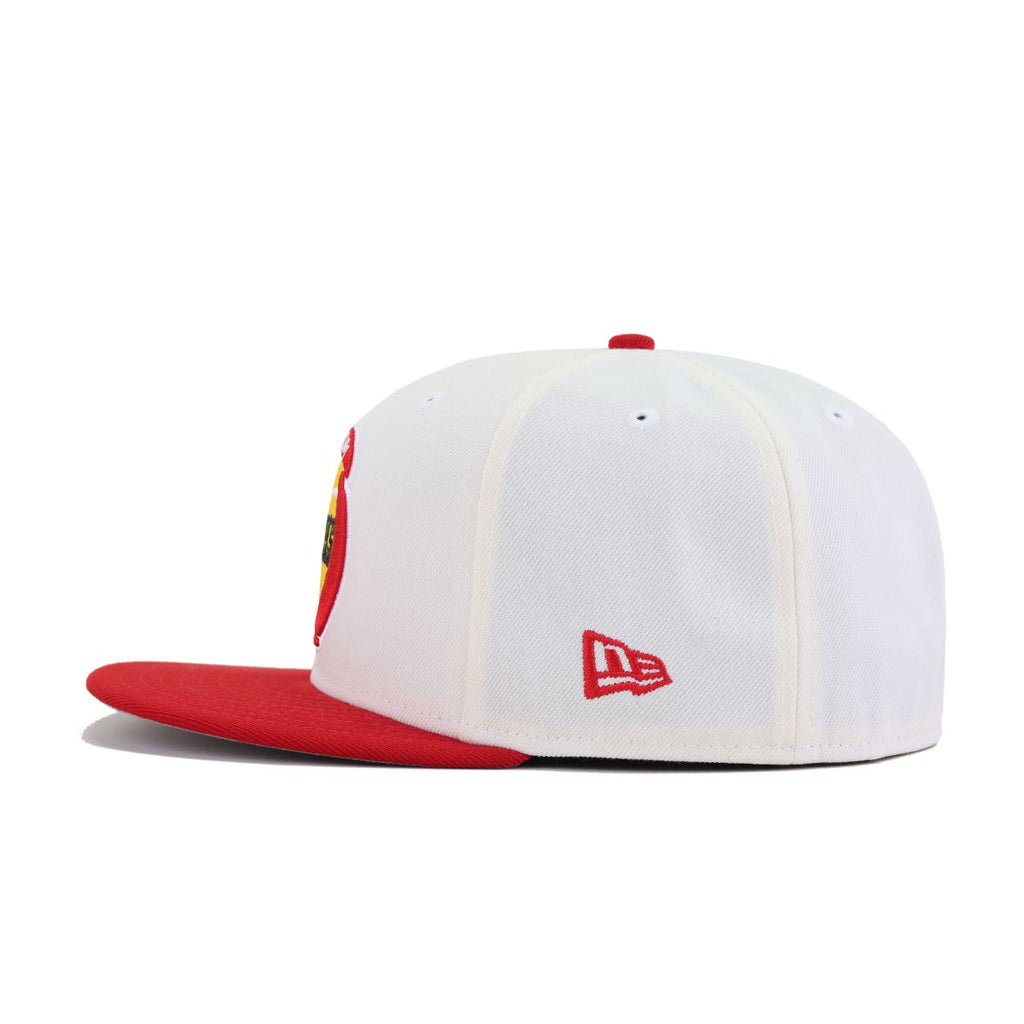 Houston Rockets Chrome Scarlet 1972 New Era 59Fifty Fitted