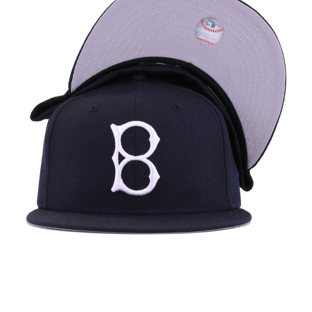 Brooklyn Dodgers Navy New Era 59Fifty Fitted