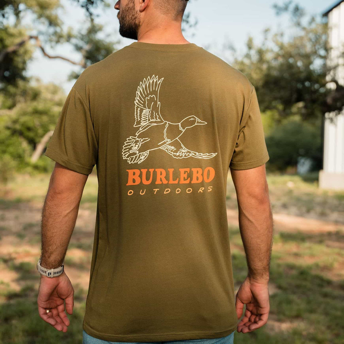 Short Sleeve Tee - Duck Wild - Hunter Green