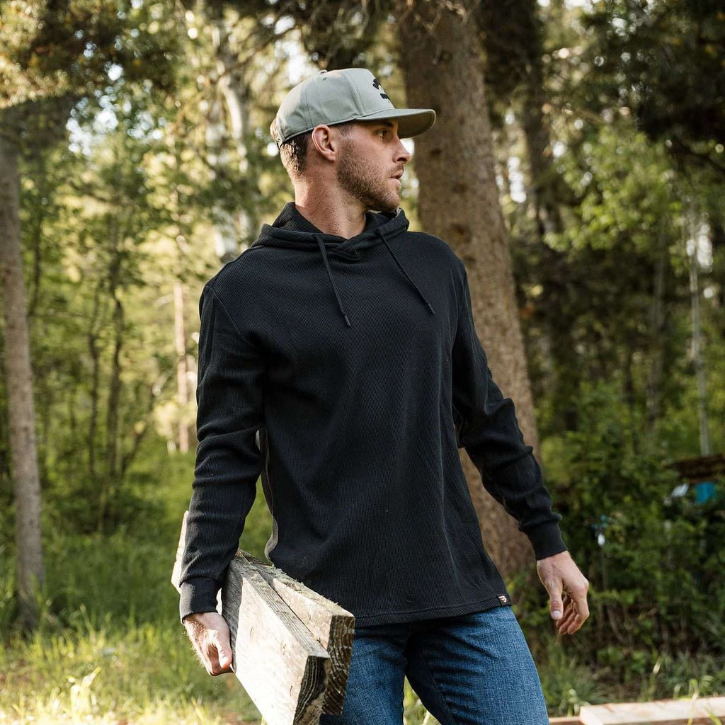 Thermal Hoodie - Black