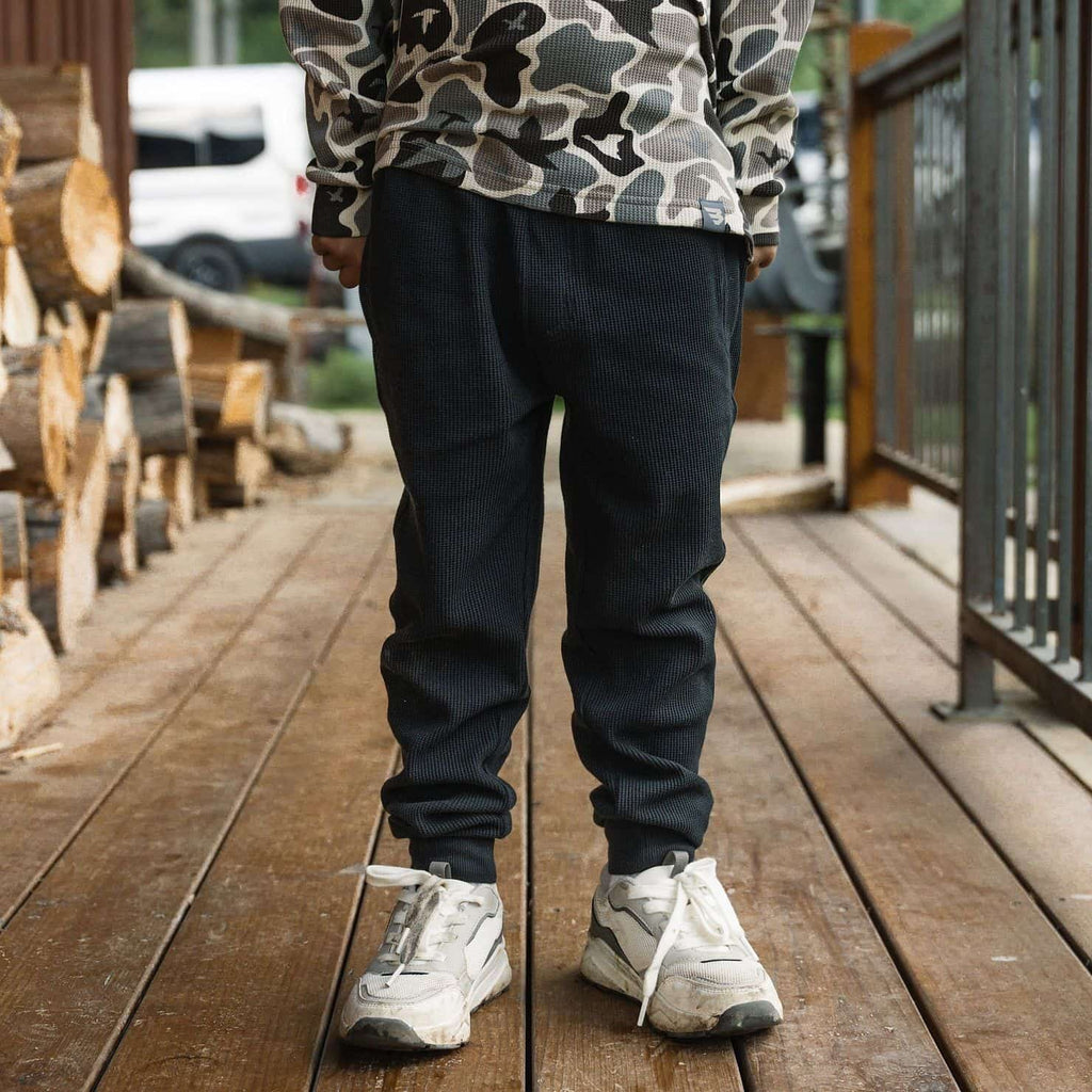 Youth Thermal Jogger - Black