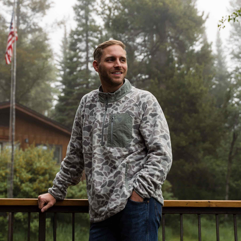 Micro Fleece - Classic Deer Camo