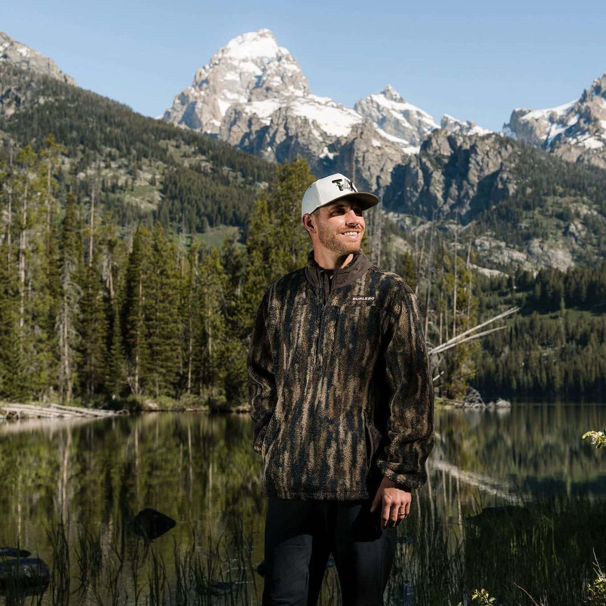Sherpa - Quarter Zip - Midland Camo
