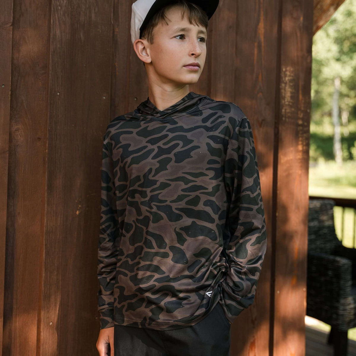 Youth Performance Hoodie - Bendita Camo