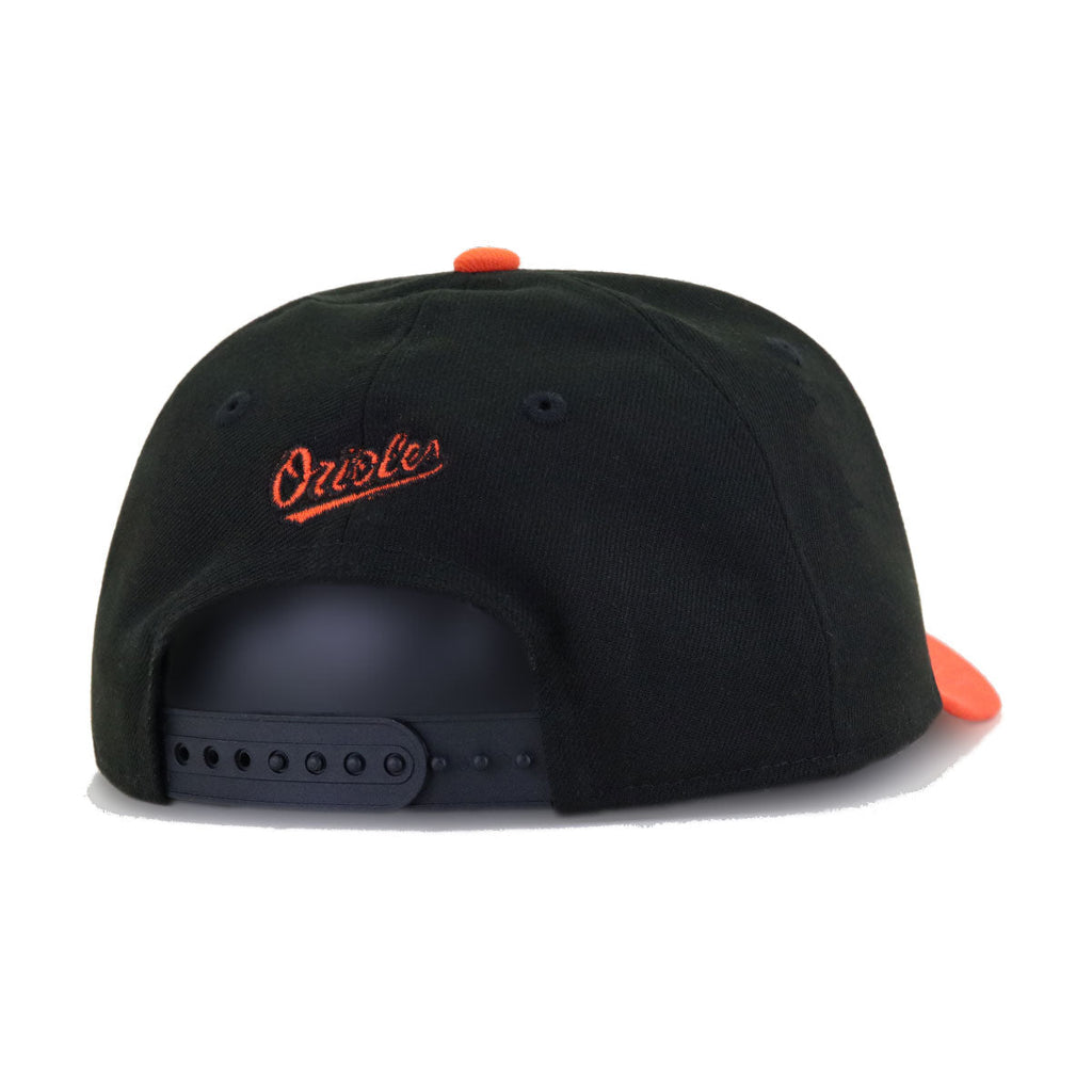 Baltimore Orioles White Black Orange New Era 9Forty A-Frame Snapback