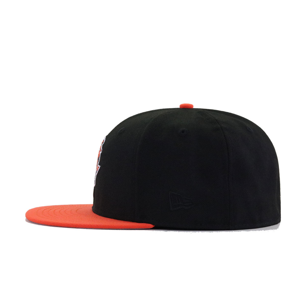 Baltimore Orioles Black Orange HOCKEY BIRD New Era 59Fifty Fitted