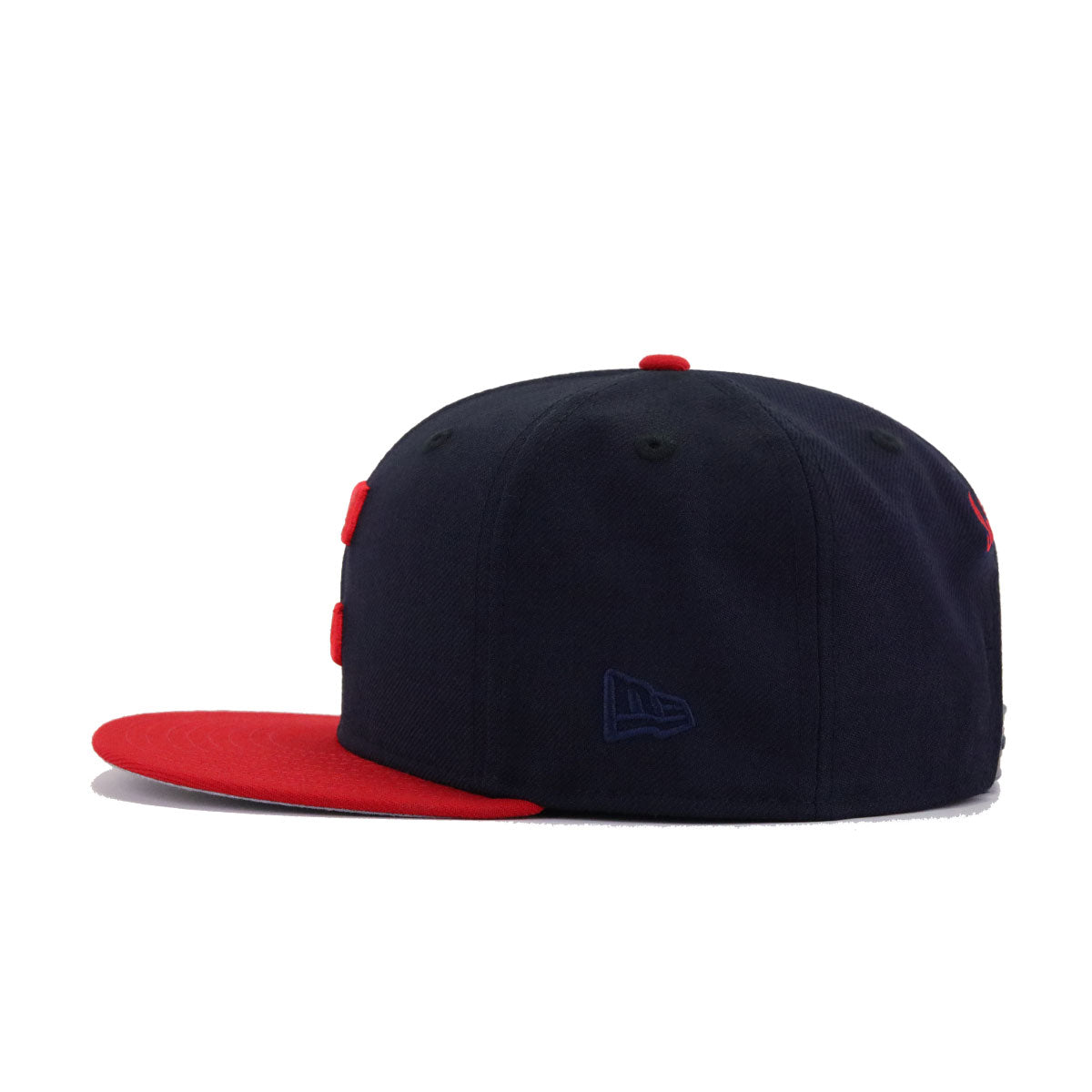 Cleveland Indians Navy Scarlet New Era 9Fifty Snapback