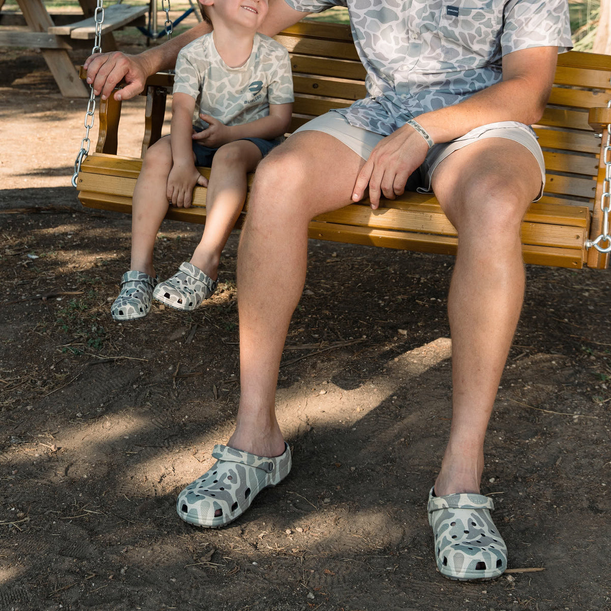 Toddler + Youth Crocs Classic Clog - Classic Deer Camo