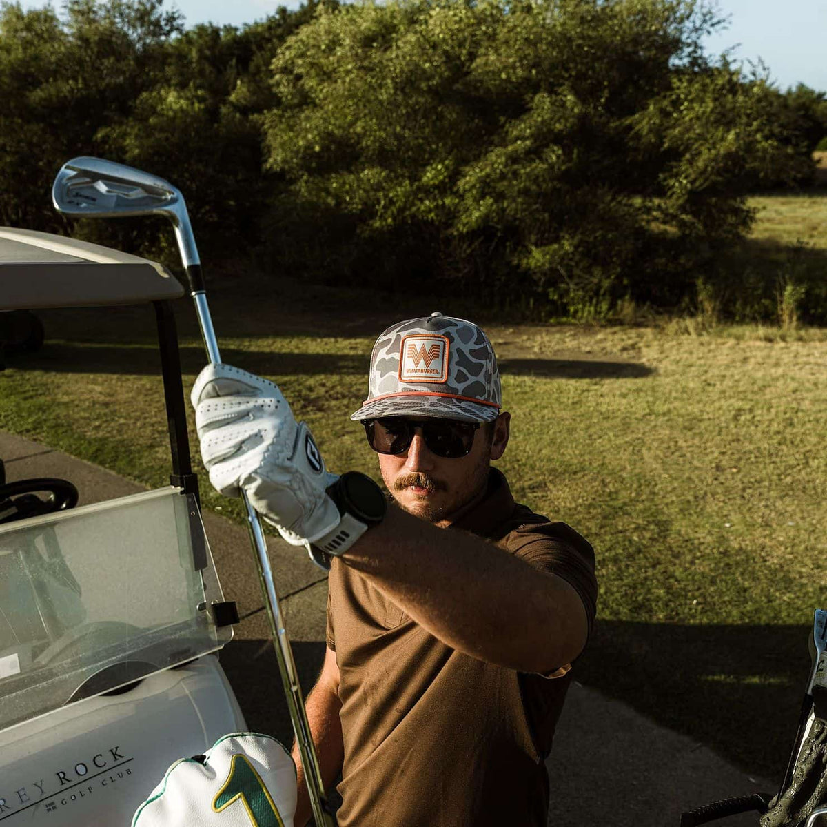 Cap - WHATA Logo - Classic Deer Camo