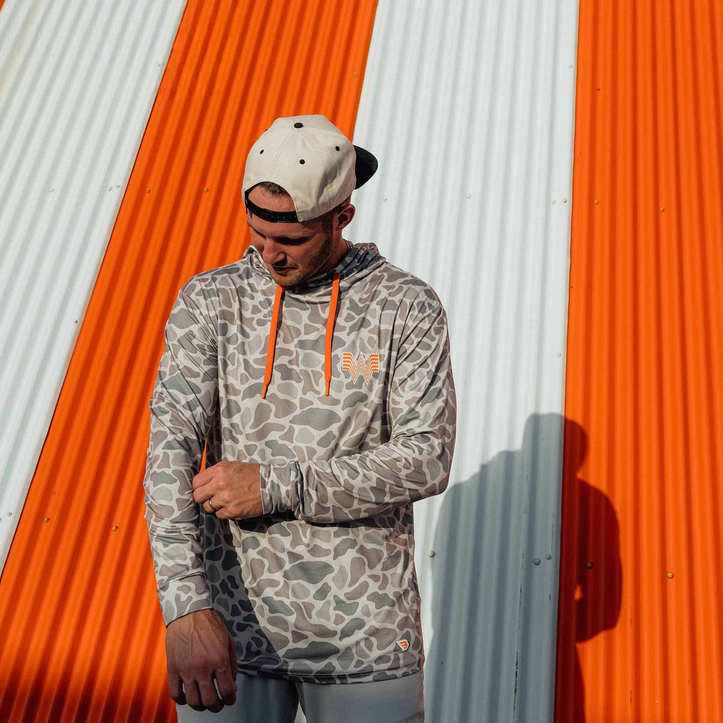 Performance Hoodie - WHATA - Classic Deer Camo
