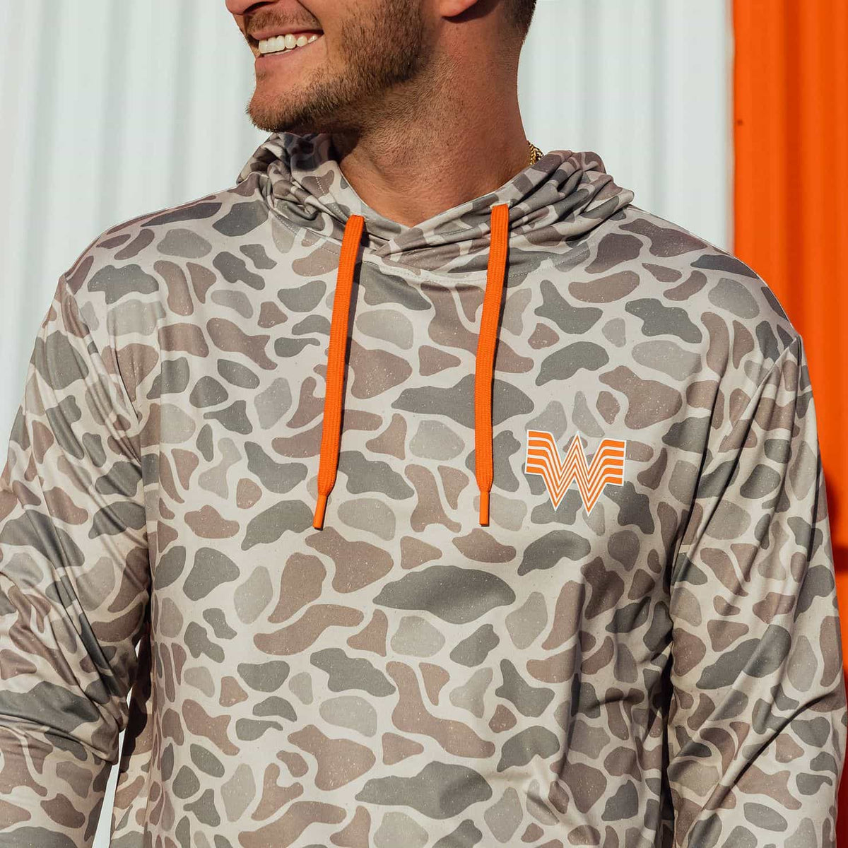 Performance Hoodie - WHATA - Classic Deer Camo