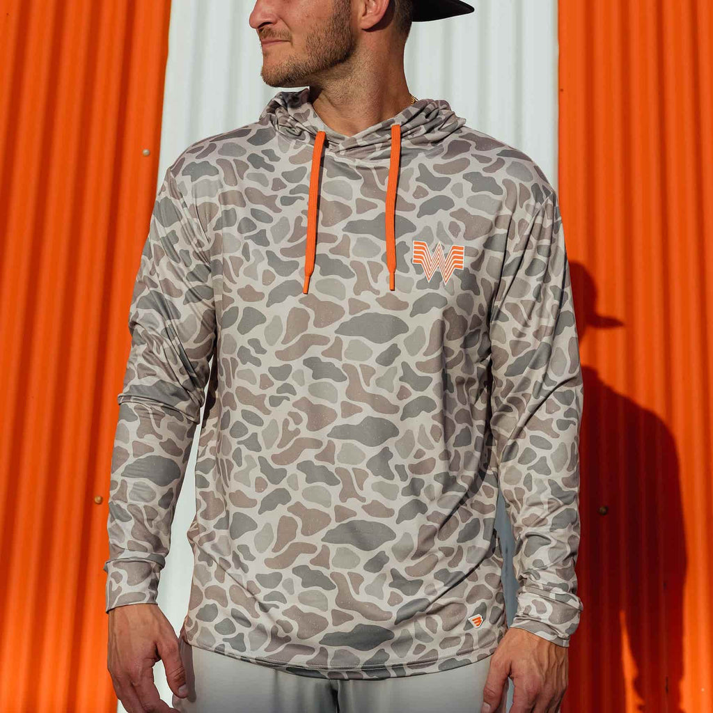 Performance Hoodie - WHATA - Classic Deer Camo