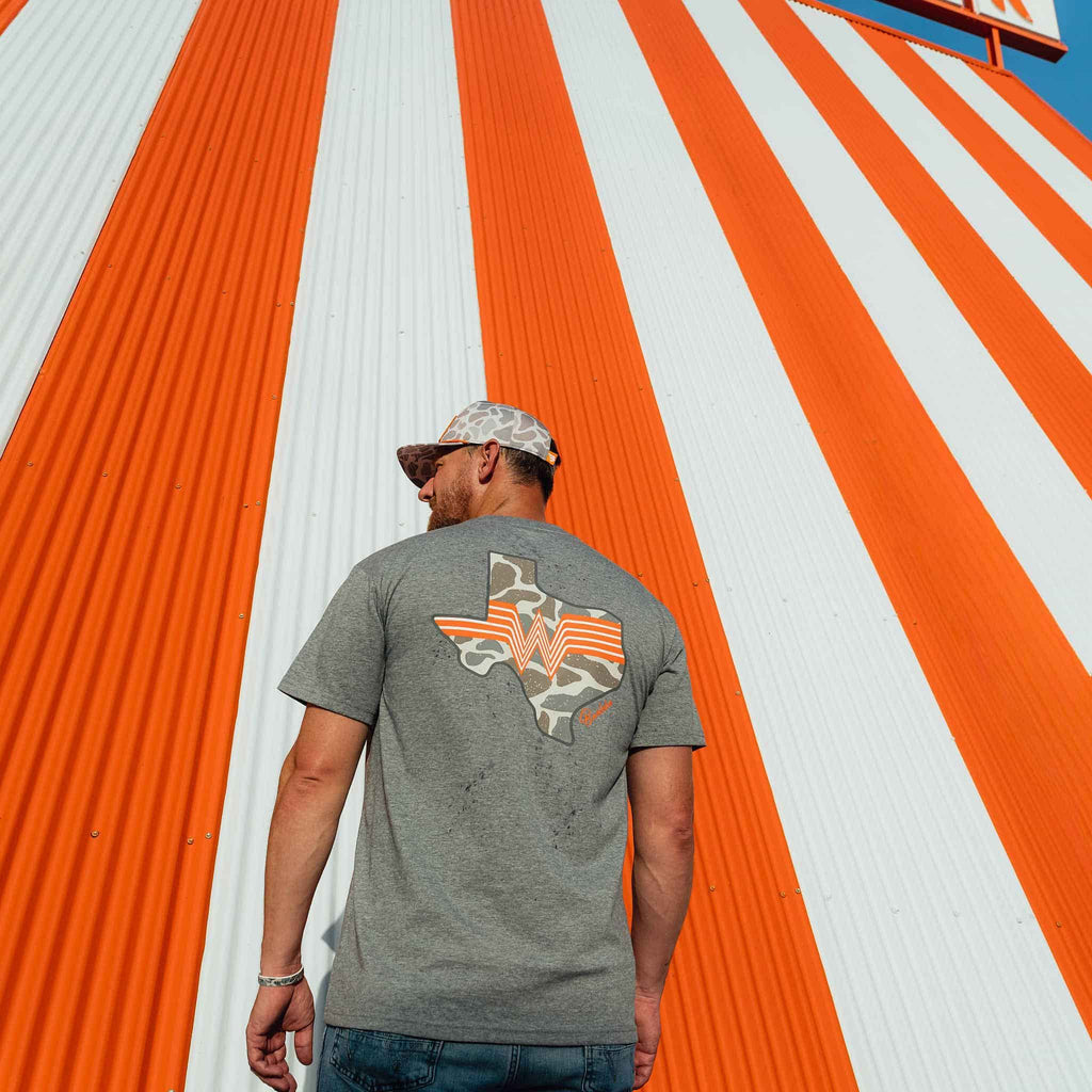 Short Sleeve Tee - WHATA Texas - Dark Heather Grey