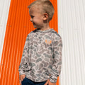 Youth Performance Hoodie - WHATA - Classic Deer Camo