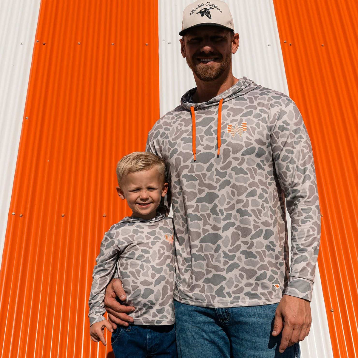 Youth Performance Hoodie - WHATA - Classic Deer Camo
