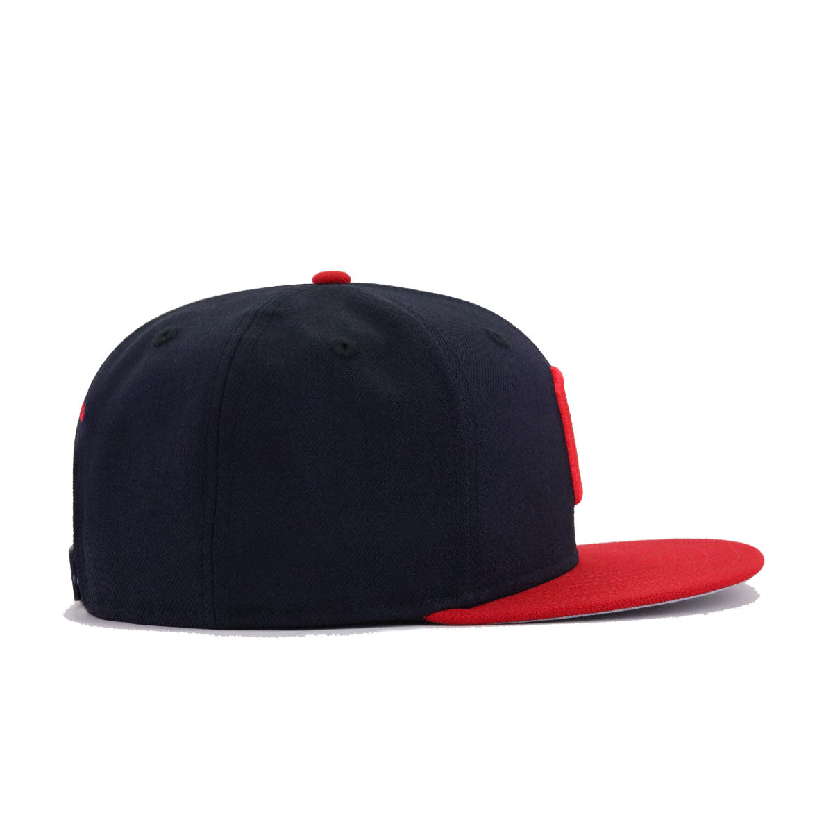 Cleveland Indians Navy Scarlet New Era 9Fifty Snapback