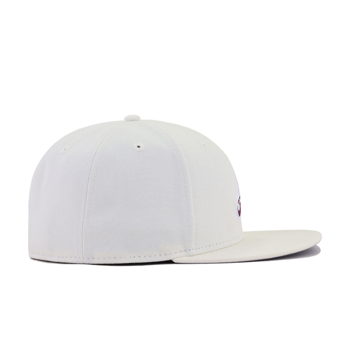 Atlanta Braves Chrome Intense Maroon New Era 59Fifty Fitted