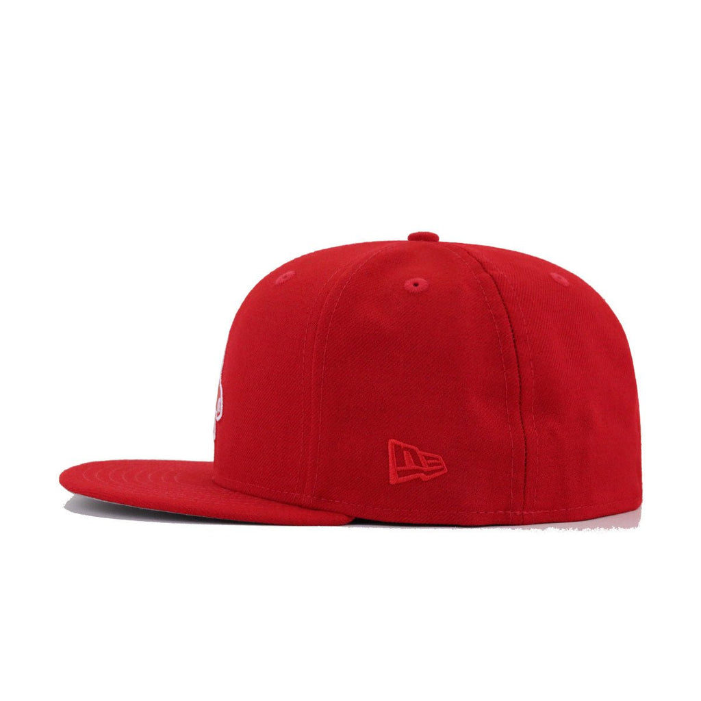 Boston Red Sox Scarlet Socks New Era 59Fifty Fitted