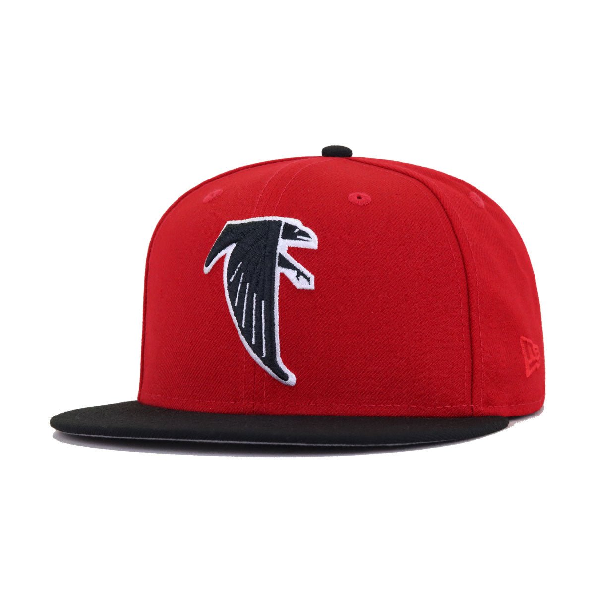 Atlanta Falcons Scarlet Black 1989 New Era 59Fifty Fitted