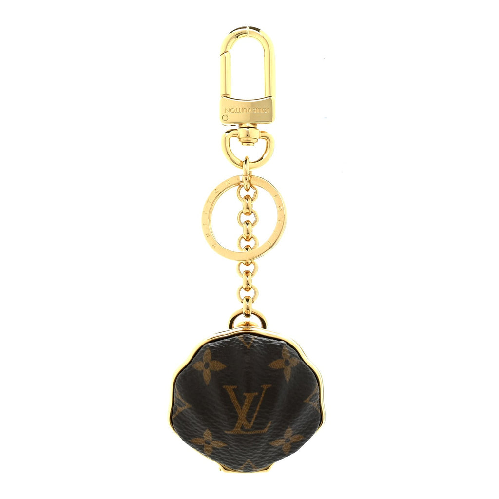 Monogram Shell Bag Charm Key Holder Key Holder
