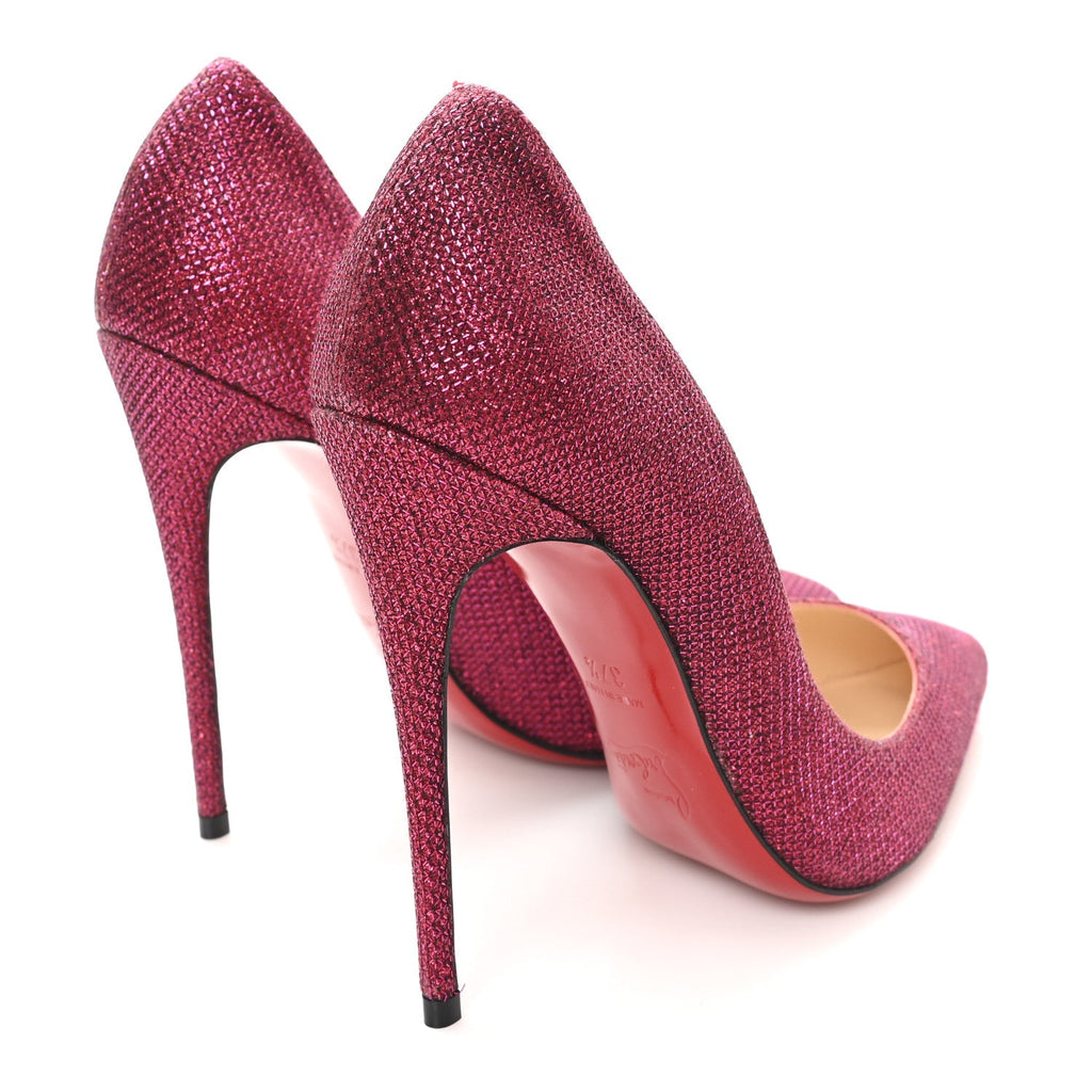 Glitter Tisse Pigalle Follies 120 Pumps 37.5 Cassis