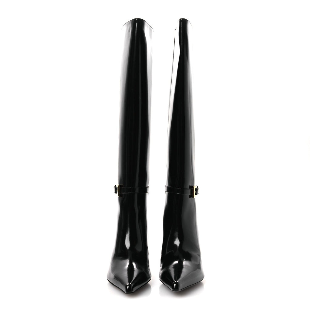 Vitello Marilyn Hacker 70mm Luz Boots 39.5 Black
