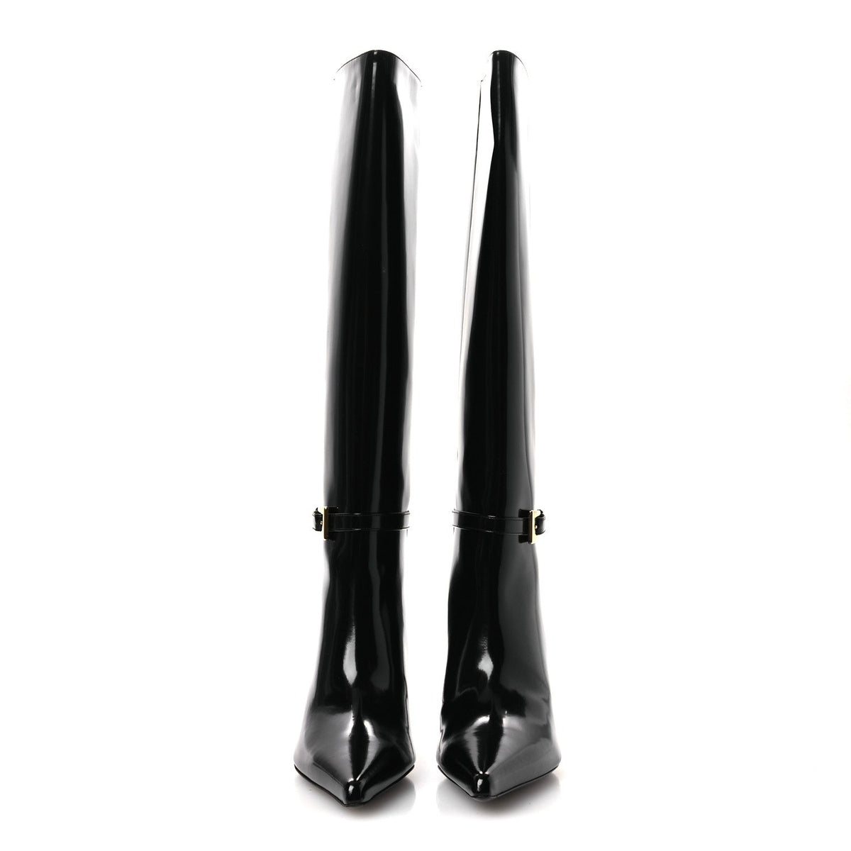 Vitello Marilyn Hacker 70mm Luz Boots 39.5 Black