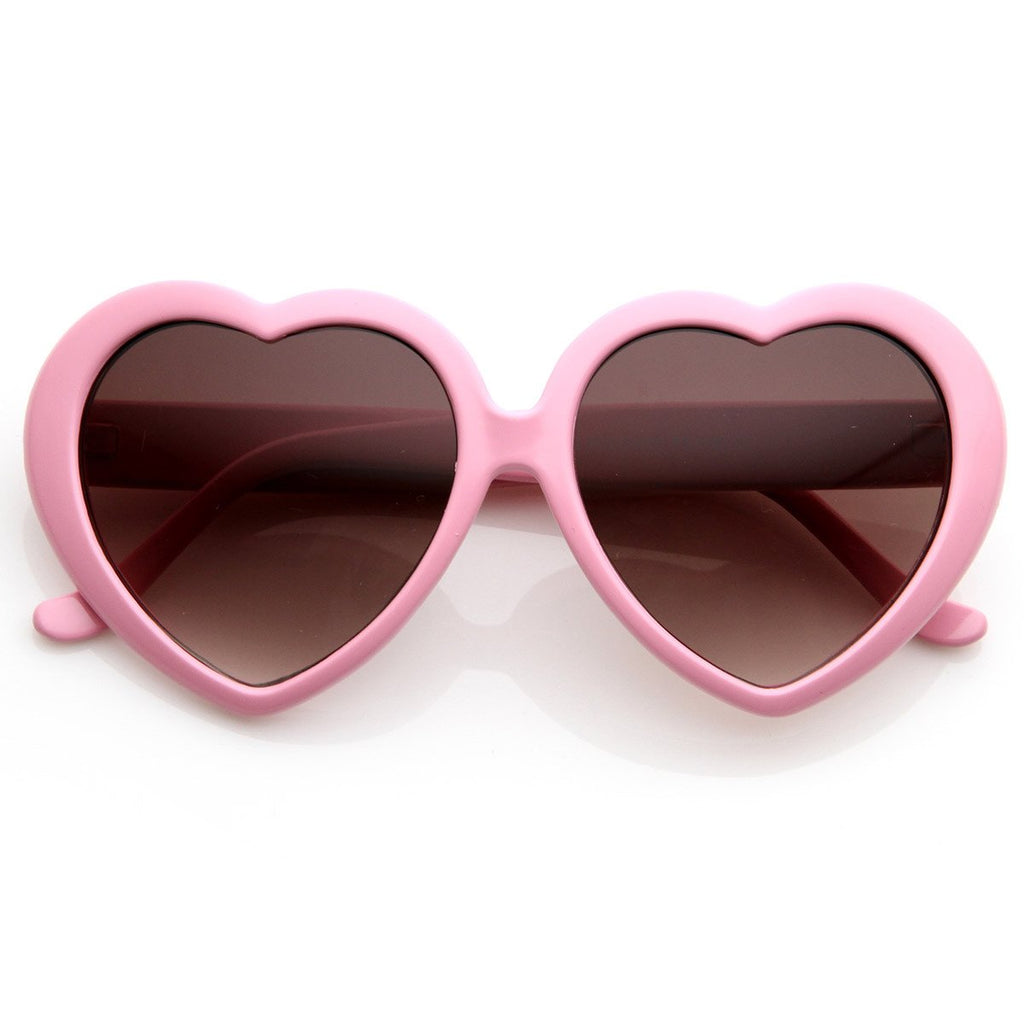 Cute Celebrity Sweet Heart Shape Sunglasses 8182