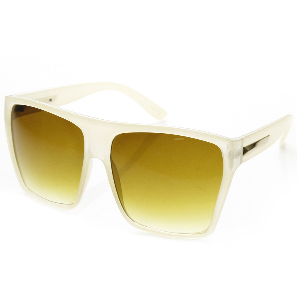Oversize Square Retro Block Hipster Sunglasses 9259