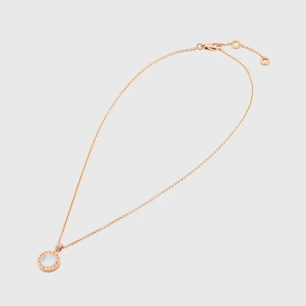 Bvlgari White Ceramic 18K Gold Necklace