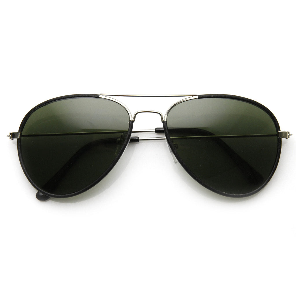 Classic Designer Metal Teardrop Aviator Sunglasses 9324