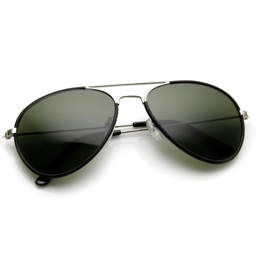 Classic Designer Metal Teardrop Aviator Sunglasses 9324