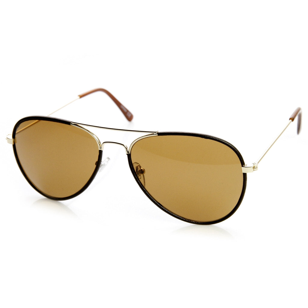 Classic Designer Metal Teardrop Aviator Sunglasses 9324