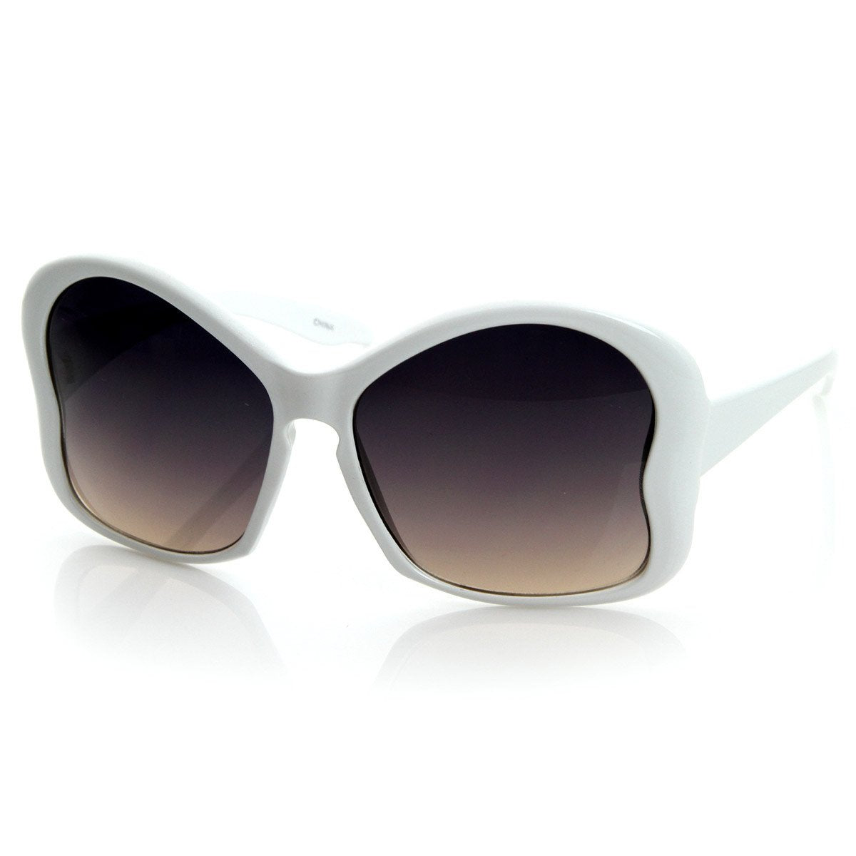 Women's Fashion NYC Designer Oversize Butterfly Shape Sunglasses 8576